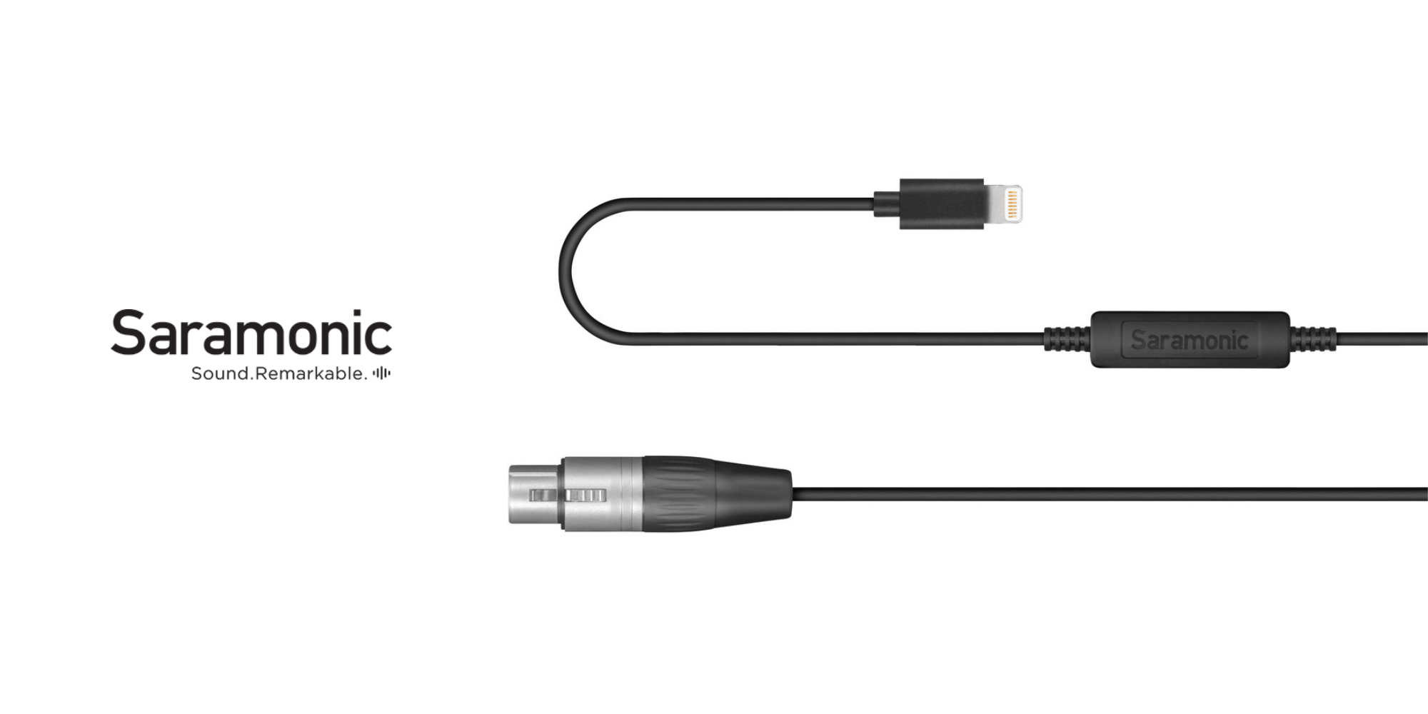 Kabel  audio Saramonic LC-XLR - Lightning _ XLR